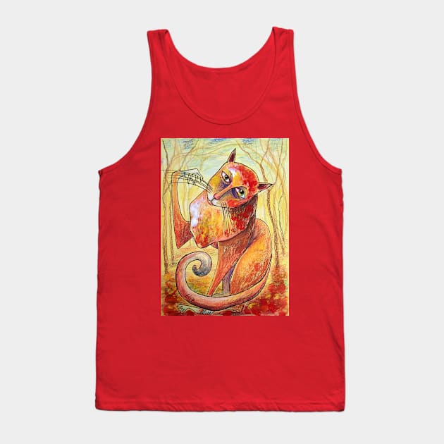 AUTUMN SERENADE Tank Top by Eli7